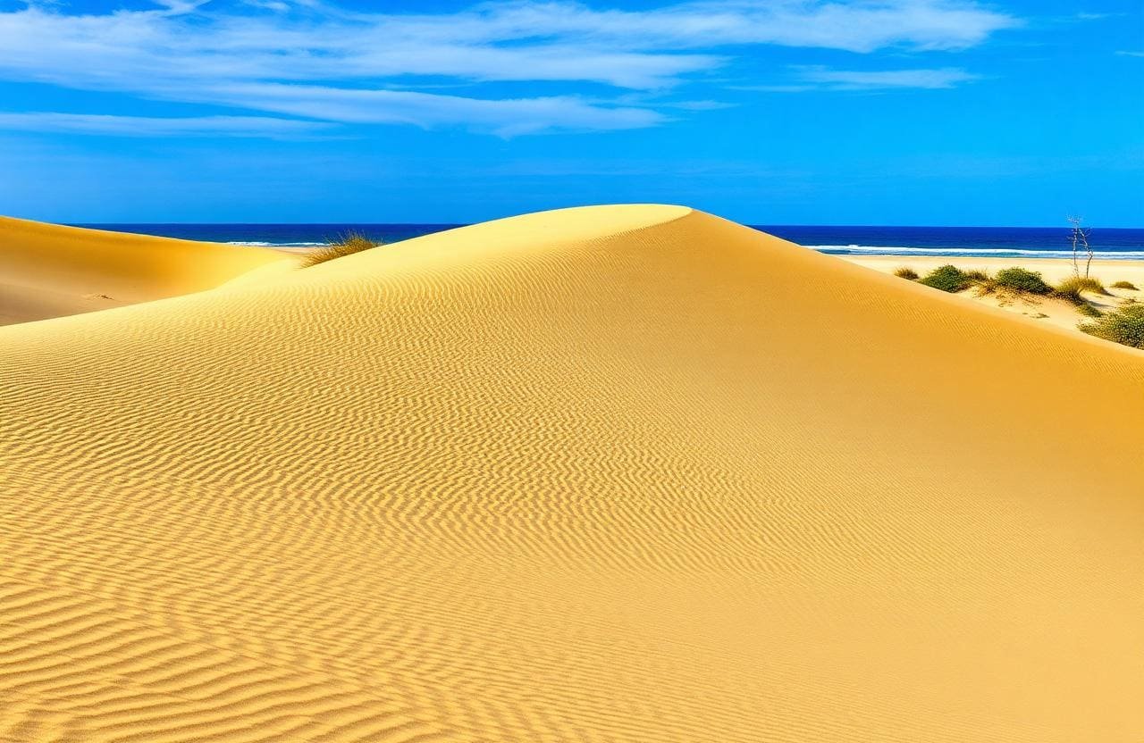 Dunas costeiras de Pomene